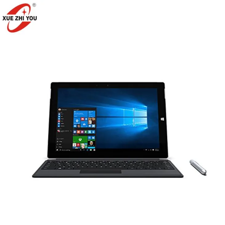 แท็บเล็ตพีซี HD ขนาด 10 นิ้ว 2 ใน 1 Intel Win 10 Mini Laptop