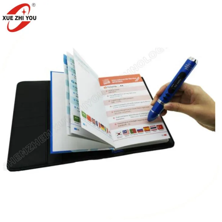 ปากกาอ่านภาษา 14 OEM / ODM พร้อมหนังสือเสียงสำหรับการแปลระดับโลก