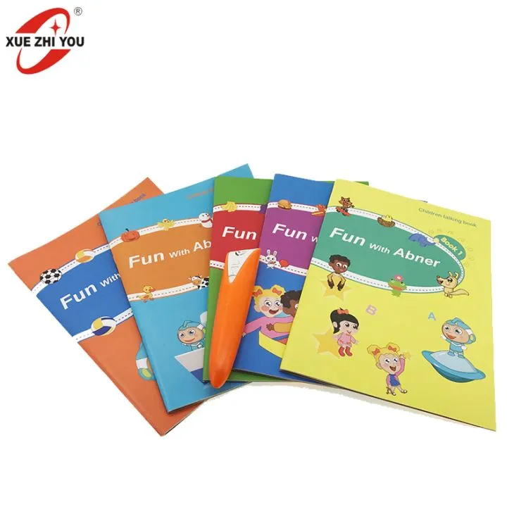 สัมผัสอิเล็กทรอนิกส์และอ่านปากกาพูดคุยสำหรับเด็กอ่านหนังสือภาษาอัจฉริยะ