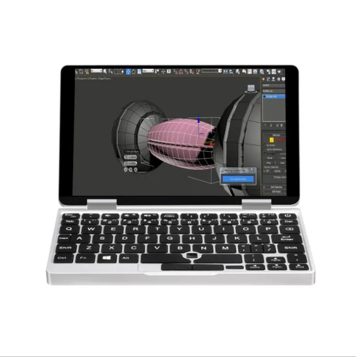 7  นิ้ว Pocket Laptop  8 / 128 GB ชนะ 10 2 ใน 1 แท็บเล็ต 6500mAh