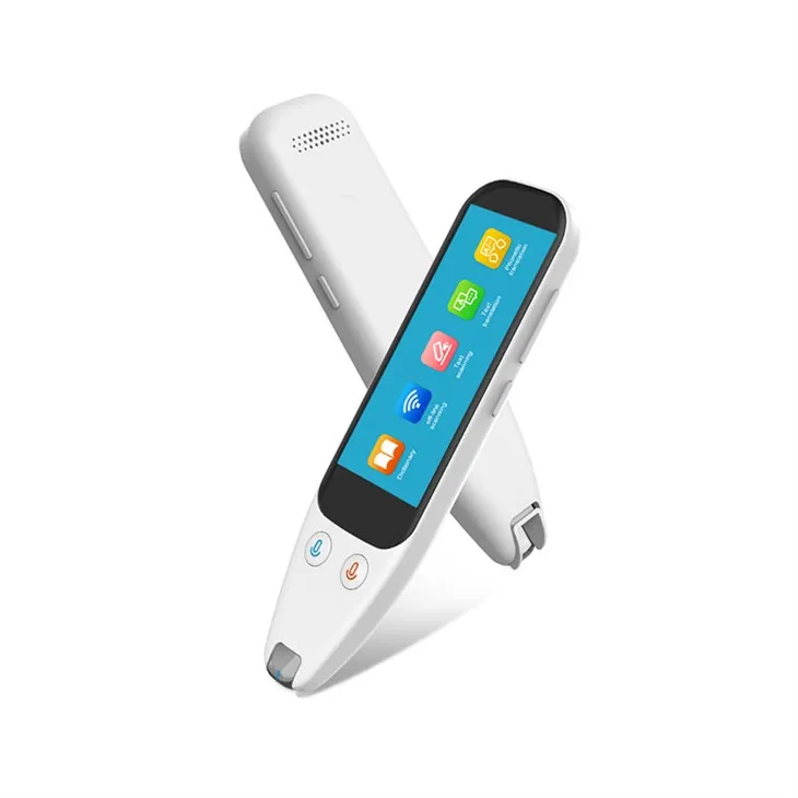 นักแปลโลกภาษาส่วนบุคคลที่มีเทคโนโลยีสูงการเรียนรู้ที่ดีที่สุดนักแปลทันที Pluma Scaner Scan Talker