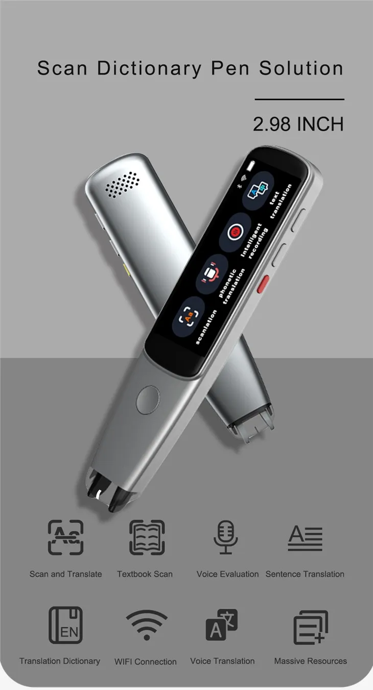 ใหม่ Advance Scanner เครื่องอ่านปากกาอิเล็กทรอนิกส์สำหรับการเรียนรู้ภาษา
